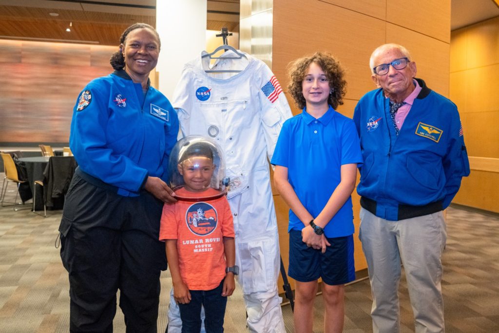 NASA Astronauts, Leadership Visit Children’s Hospital, Cancer Moonshot Event